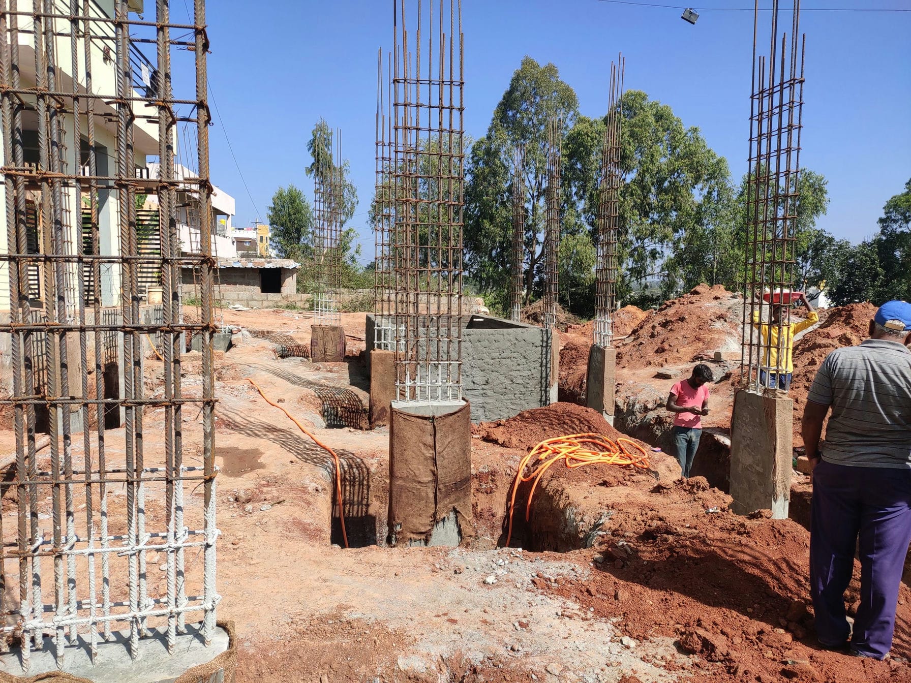 outside view of site boundry