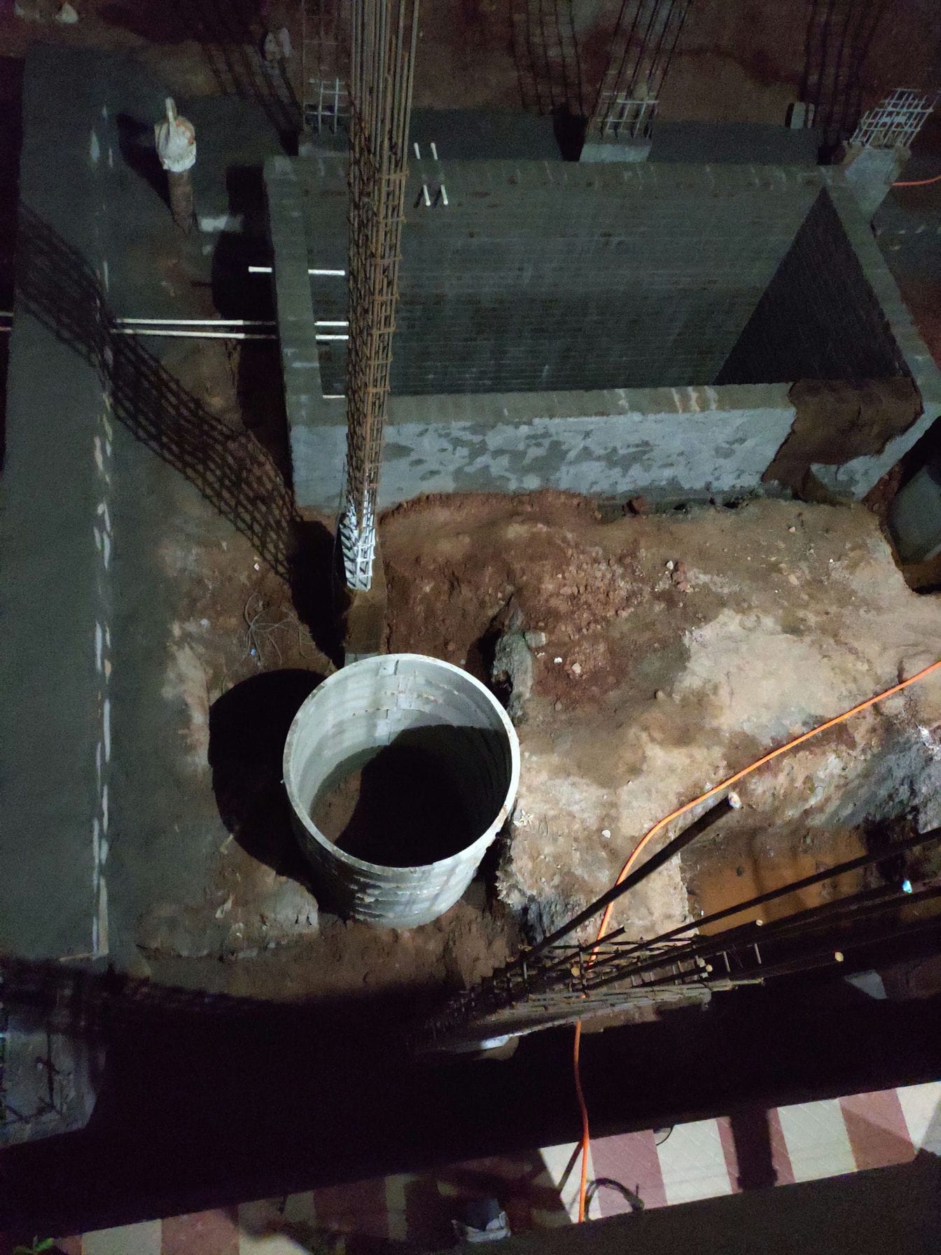 size stone Masonry top view